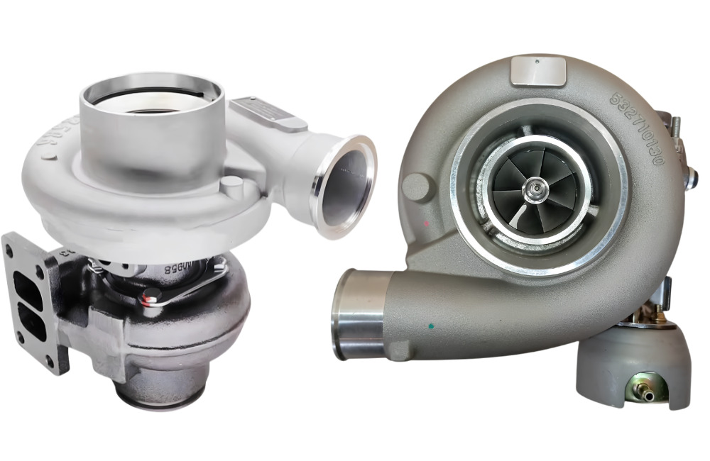 Turbocompresores para maquinaria pesada